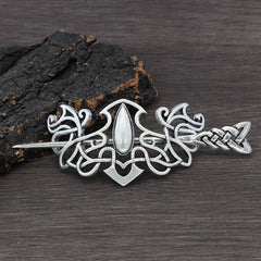 Viking Style Hairpin Celtic Crown Barrette Hair Accessories