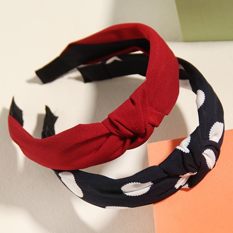 4pcs Vintage Female Hair Loops Headband Non slip Hair Accessories