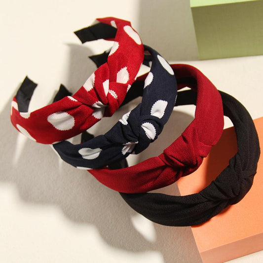 4pcs Vintage Female Hair Loops Headband Non slip Hair Accessories