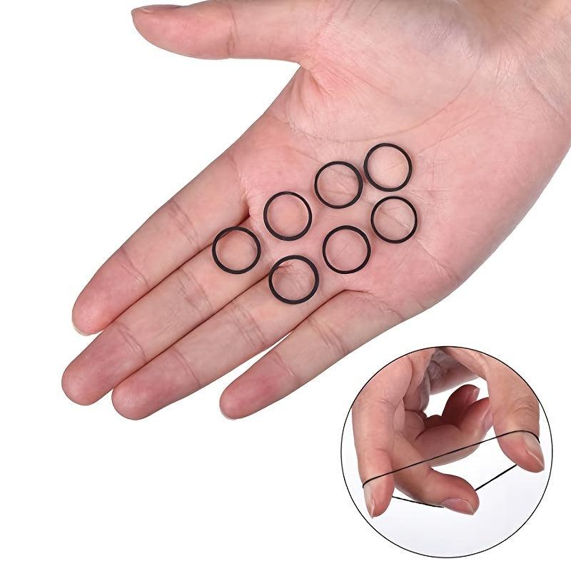 Small Elastic Hair Bands Colorful Ponytail Holder Rubber Bands