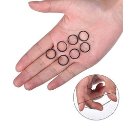 Small Elastic Hair Bands Colorful Ponytail Holder Rubber Bands