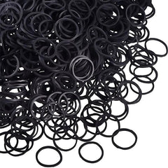 Small Elastic Hair Bands Colorful Ponytail Holder Rubber Bands