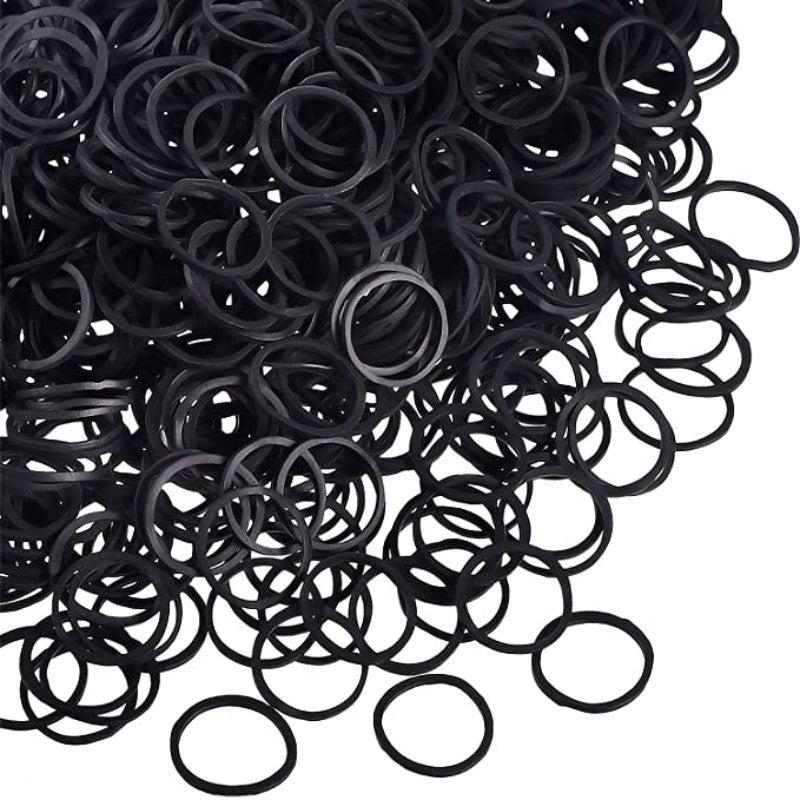 Small Elastic Hair Bands Colorful Ponytail Holder Rubber Bands