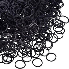 Small Elastic Hair Bands Colorful Ponytail Holder Rubber Bands