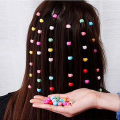 Mini Rainbow Hair Clips Small Plastic Hair Claw Clips Hair Accessories for Women