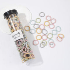 300pcs Elastic Hair Ties for Girls, Soft Hair Elastics for Thick Hair