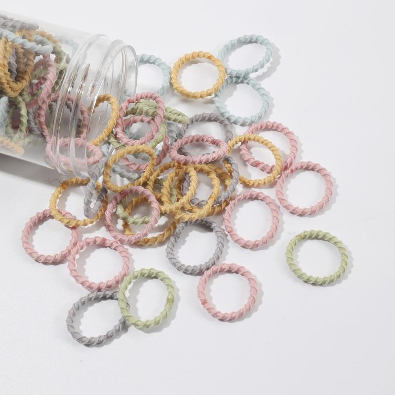 300pcs Elastic Hair Ties for Girls, Soft Hair Elastics for Thick Hair