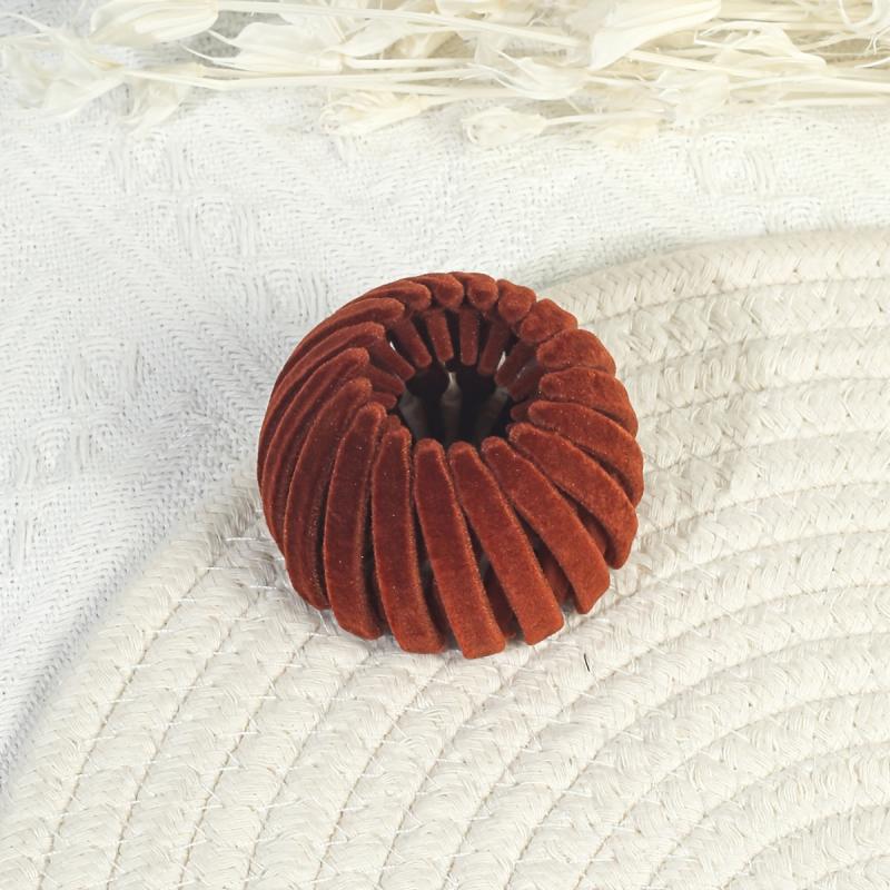 Bird'S Nest Plate Hairpin Expandable Ponytail Hair Clips