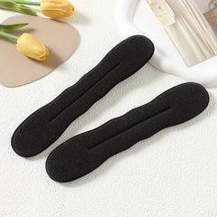 Sponge Donut Ponytail Bun Maker Twister Tie Holder