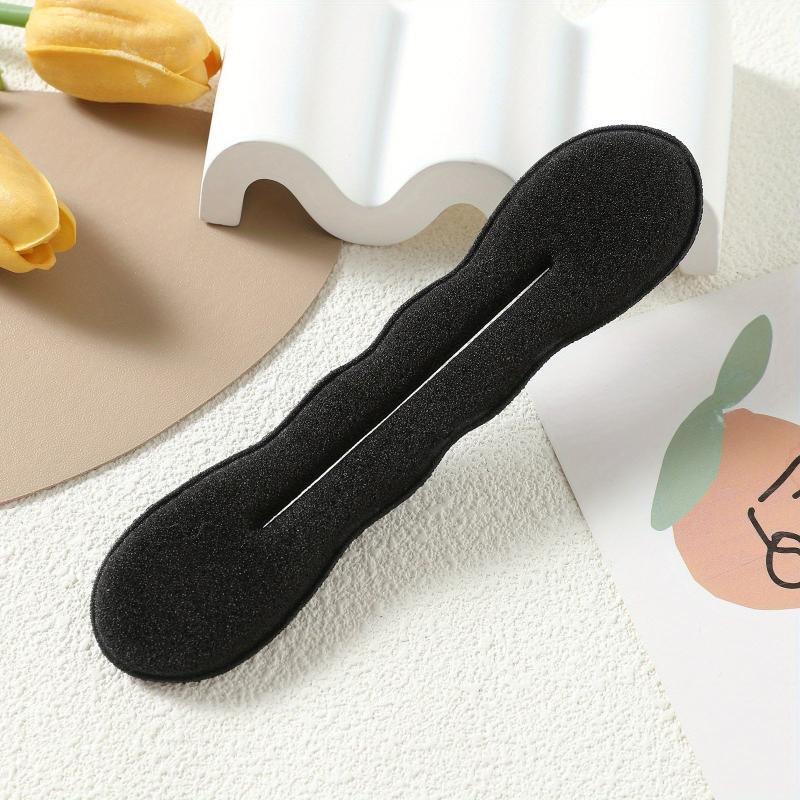 Sponge Donut Ponytail Bun Maker Twister Tie Holder