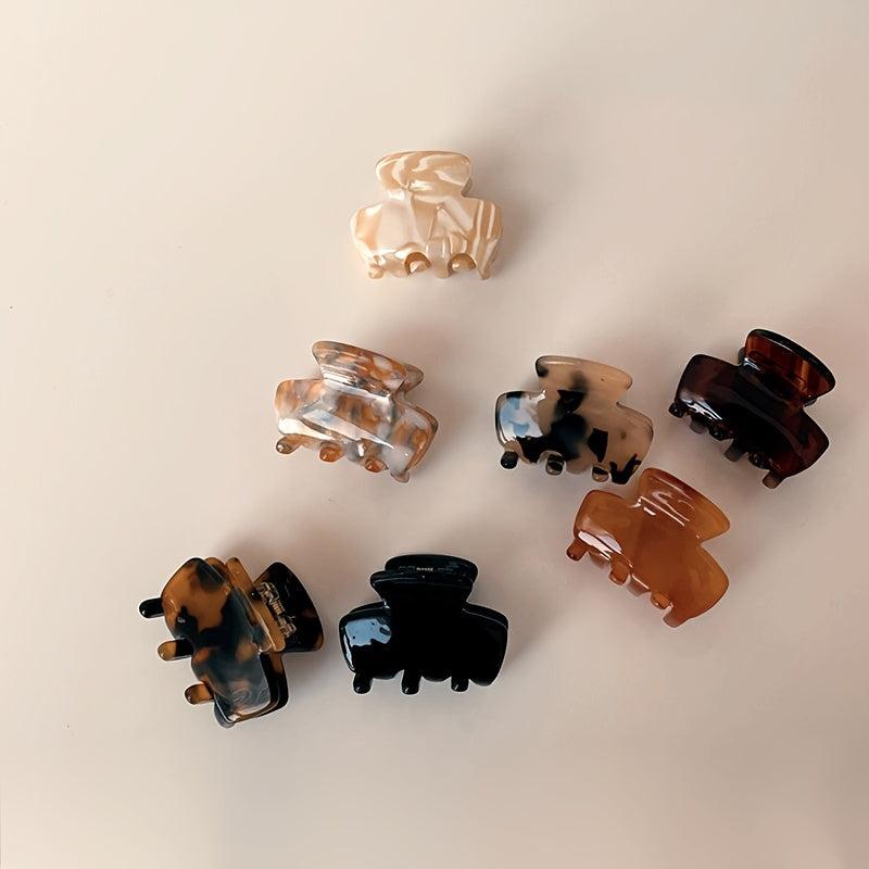 Acetate Small Grab Clip Ponytail Clip Hair Accessories