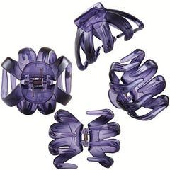 Mini Matte Shark Claw Hair Clip for Women