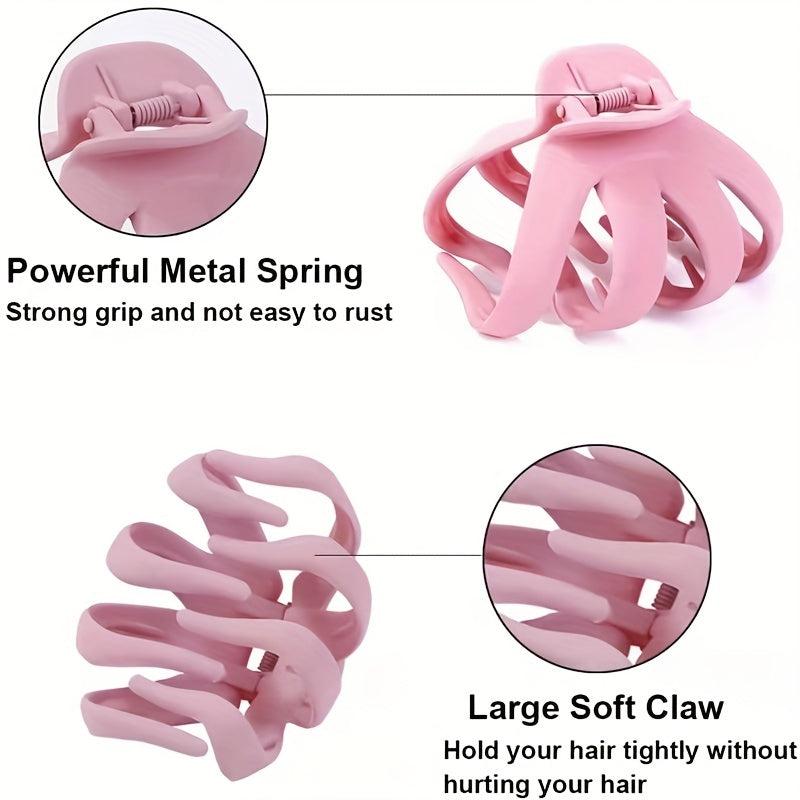 Mini Matte Shark Claw Hair Clip for Women