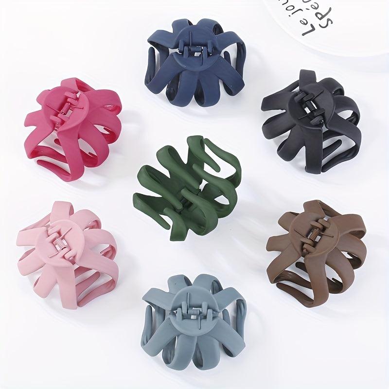 Mini Matte Shark Claw Hair Clip for Women
