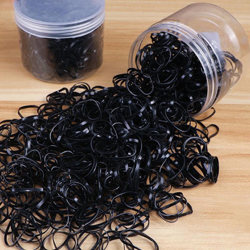 500 Pcs Mini Soft Rubber Bands for Girls and Women