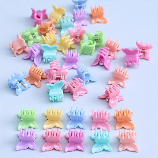40pcs Mini Butterfly Hair Claw Sweet Side Hair Clip for Women Girls Baby