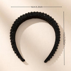 Baroque Rhinestone Headband Crystal Headdress for Women