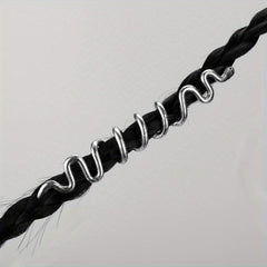 Vintage Viking Style Hair Ring Dreadlock Braid Hair Clip Hair Accessories