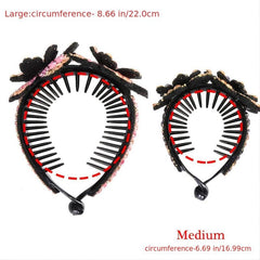 Rhinestone Flower Hair Clip for Women Birthday