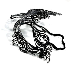 Rhinestone Venetian Masquerade Mask for Women