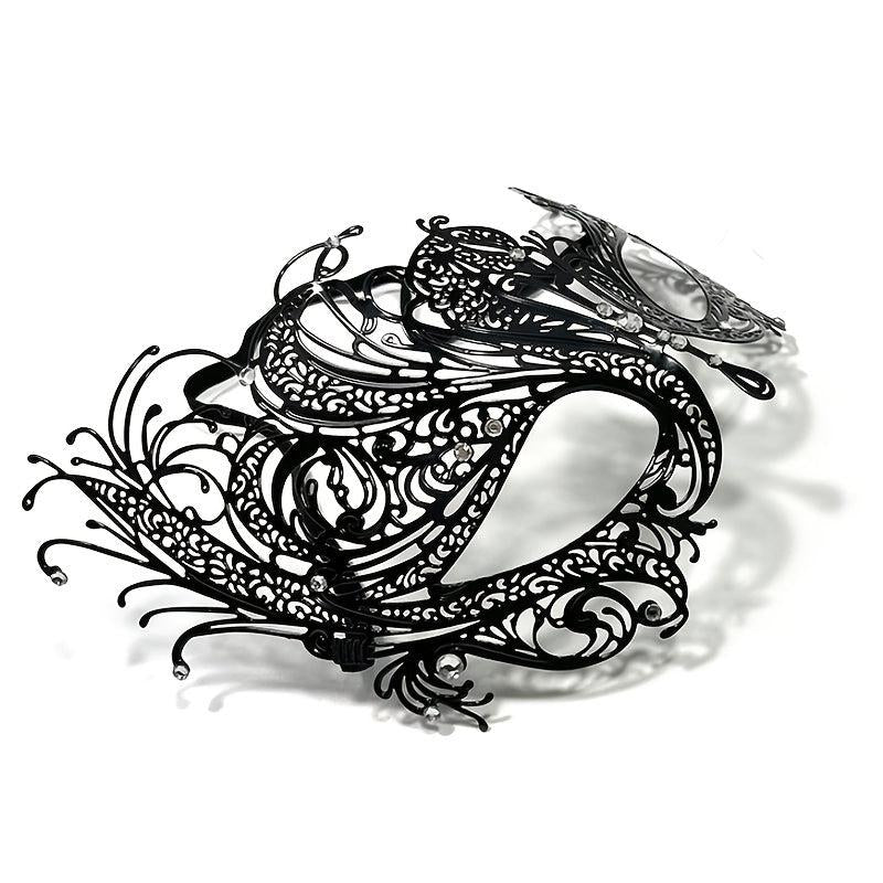 Rhinestone Venetian Masquerade Mask for Women
