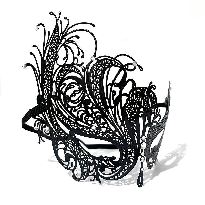 Rhinestone Venetian Masquerade Mask for Women