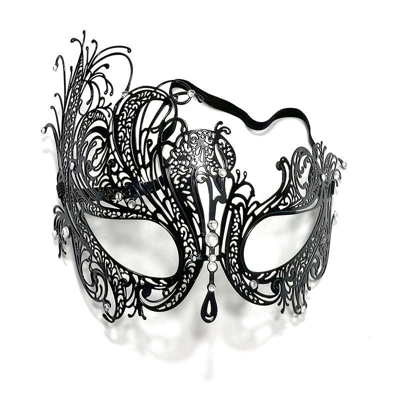 Rhinestone Venetian Masquerade Mask for Women