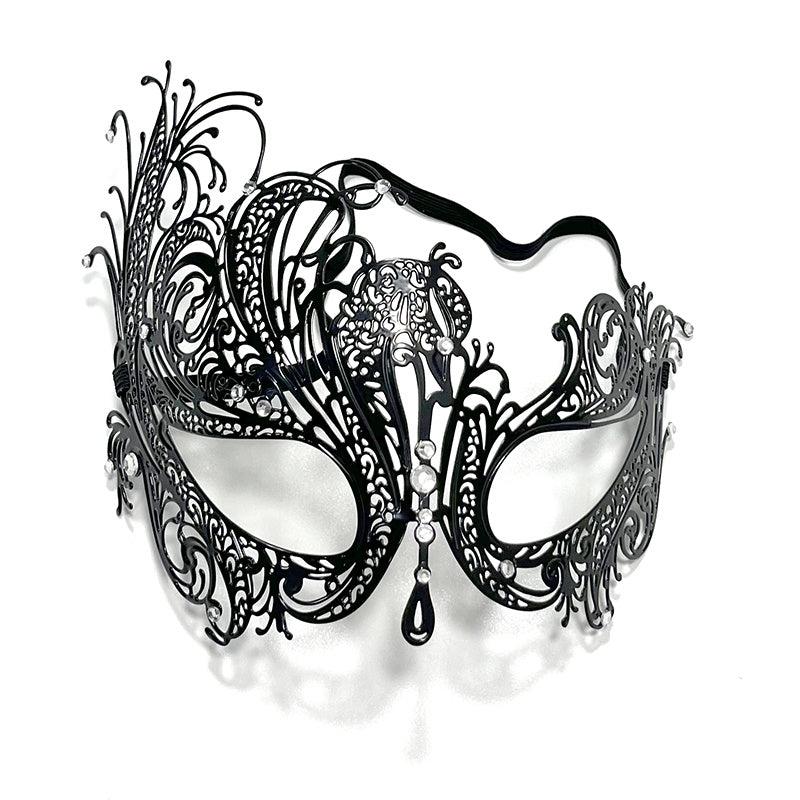 Rhinestone Venetian Masquerade Mask for Women