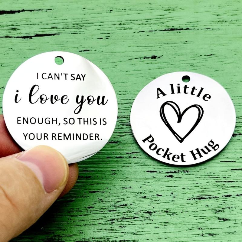 Pocket Hug Token Gift Keychains For Anniversary