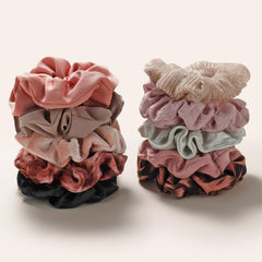 10pcs Hair Scrunchie Sets Hair Twister Scrunchies For All Hair Types