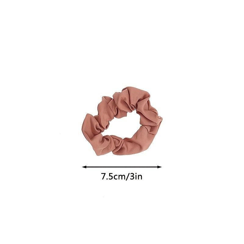 10pcs Hair Scrunchie Sets Hair Twister Scrunchies For All Hair Types