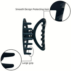 Frosted Solid Hair Claws Mini Shark Claw Hair Accessories For Women Girls