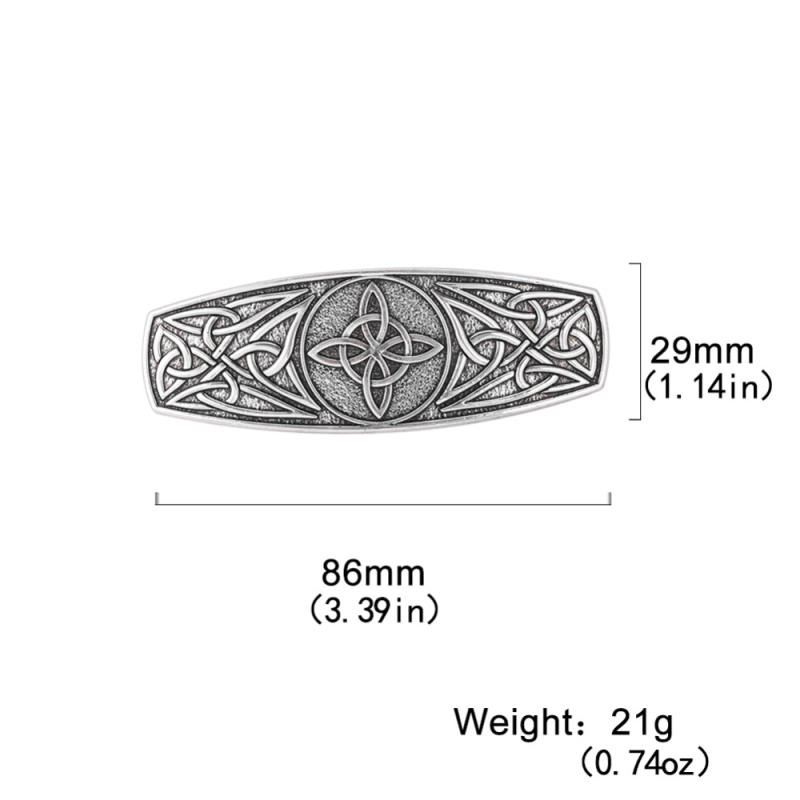 Vintage Celtic Hair Clip French Barrette