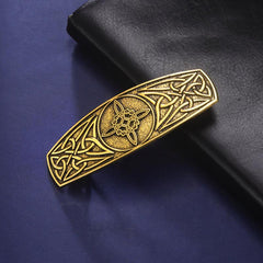 Vintage Celtic Hair Clip French Barrette