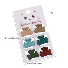 Mini Nonslip Hair Clips Strong Hold Jaw Hair Clamps