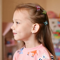 50pcs Butterfly Hair Clips Mini Claw Clip Pastel Hair Clips