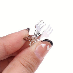 5pcs Butterfly Shape Hair Claw Mini Hair Claw Y2K Hair Accessories