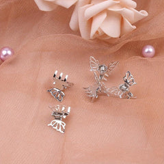 5pcs Butterfly Shape Hair Claw Mini Hair Claw Y2K Hair Accessories