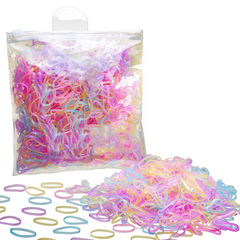 1000pcs Mini Elastic Rubber Bands Hair Ties For Kids Girls Hair Accessories