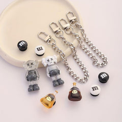 10pcs Mini Drink Bottle Shoe Charm Chain Clogs Buckle Sandal Slipper