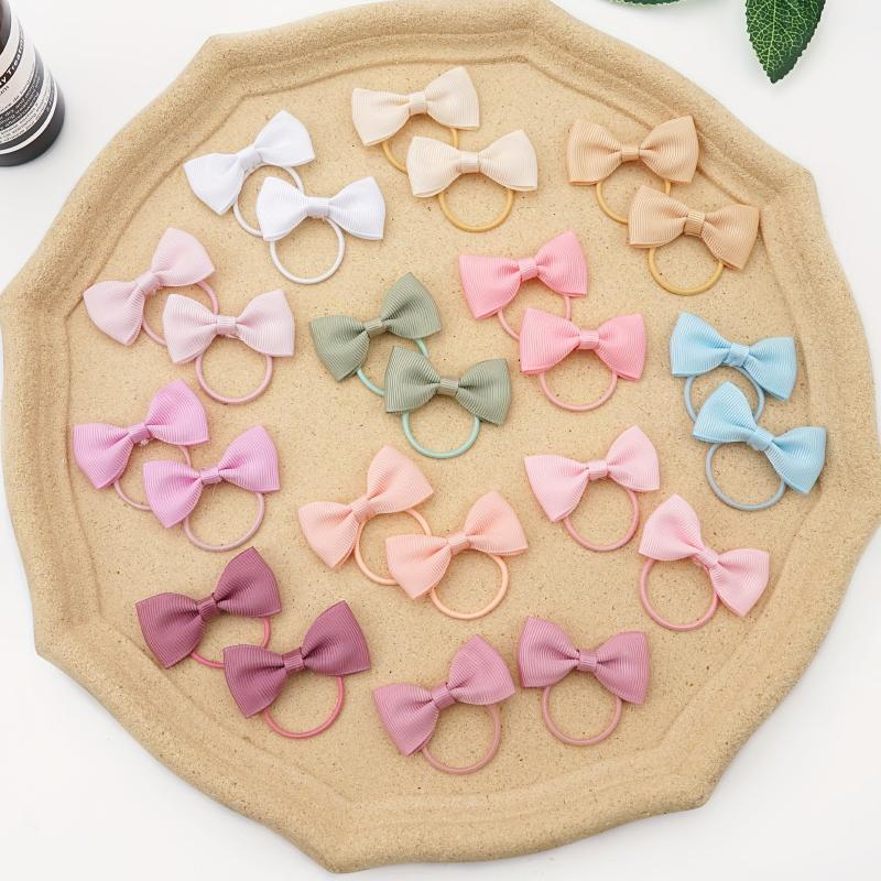 Bowknot Hair Tie Elastic Hair Rings Hair Accessories Children's Gift