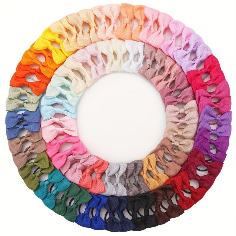 Bowknot Hair Tie Elastic Hair Rings Hair Accessories Children's Gift