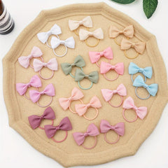 Bowknot Hair Tie Elastic Hair Rings Hair Accessories Children's Gift