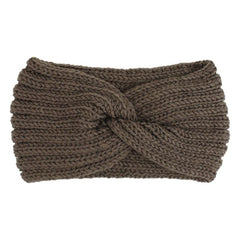 Winter Knit Soft Headband Ear Warmer Stretch Hairband for Women