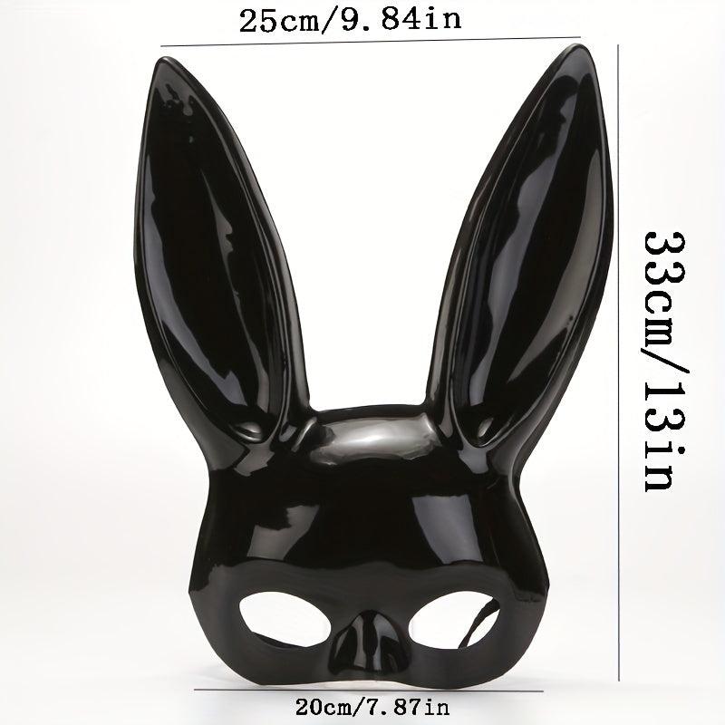 Bunny Mask Bar Nightclub Halloween Makeup Headdress Party Rabbit Ear Mask