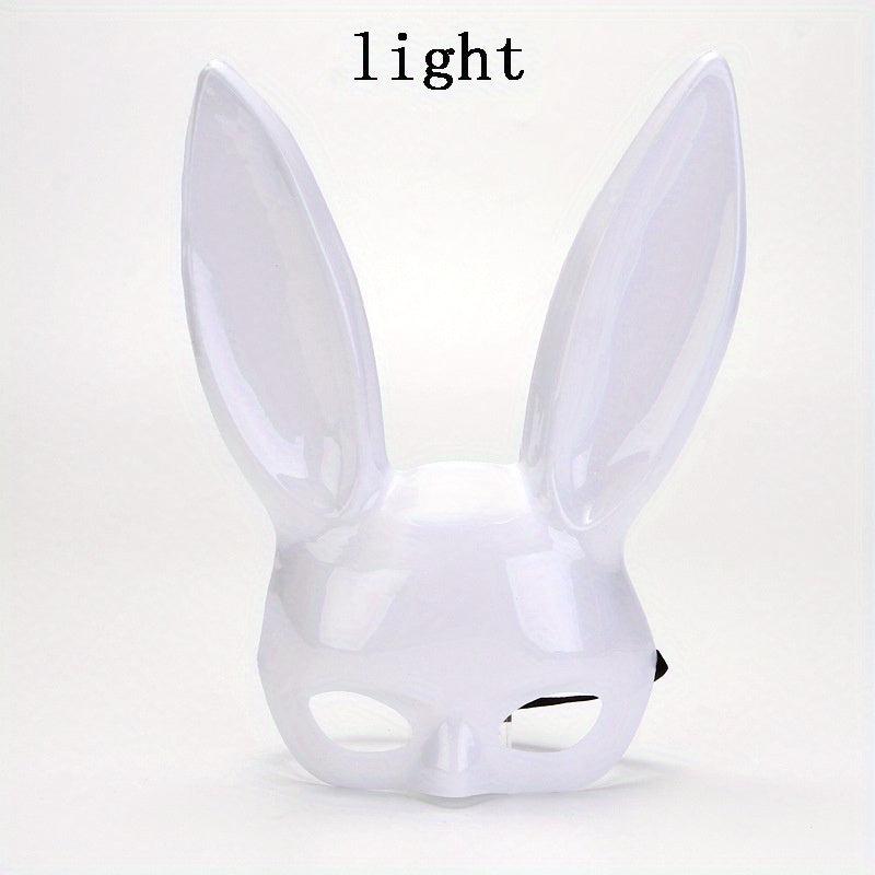 Bunny Mask Bar Nightclub Halloween Makeup Headdress Party Rabbit Ear Mask