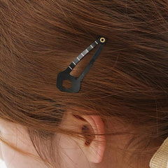 Mini Tool Hairclip Stainless Steel Women Self defense Survival