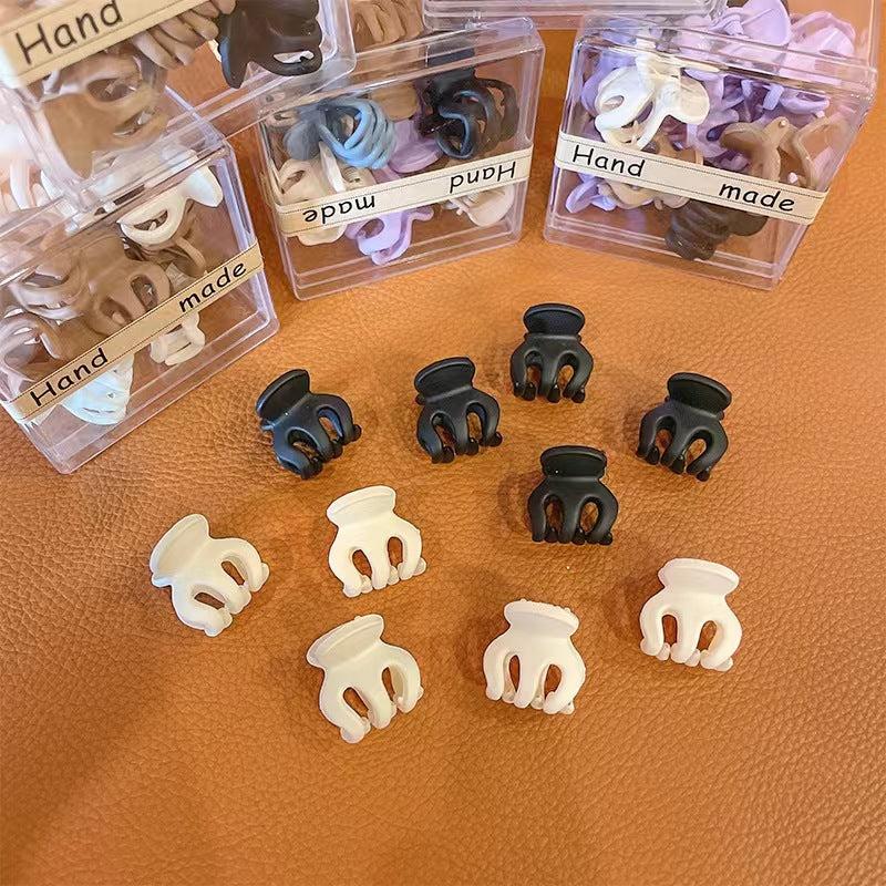 Small Hair Claw Mini Hair Clip Hair Accessories Side Clip Bangs Clip