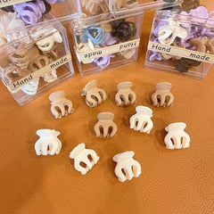 Small Hair Claw Mini Hair Clip Hair Accessories Side Clip Bangs Clip