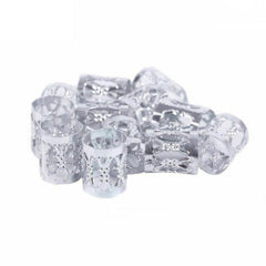 10pcs Dreadlock Beads Hair Rings Hair Decoration Clips Hair Jewelry